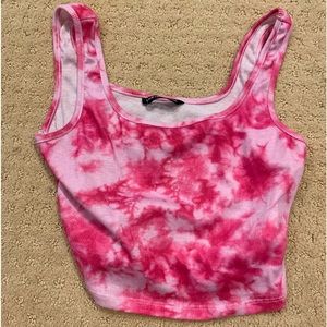 SHEIN Tie Dye Tank Top